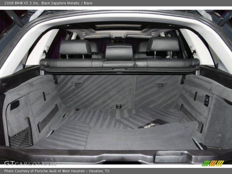 Black Sapphire Metallic / Black 2008 BMW X5 3.0si