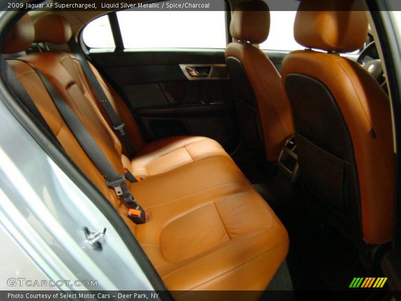 Liquid Silver Metallic / Spice/Charcoal 2009 Jaguar XF Supercharged