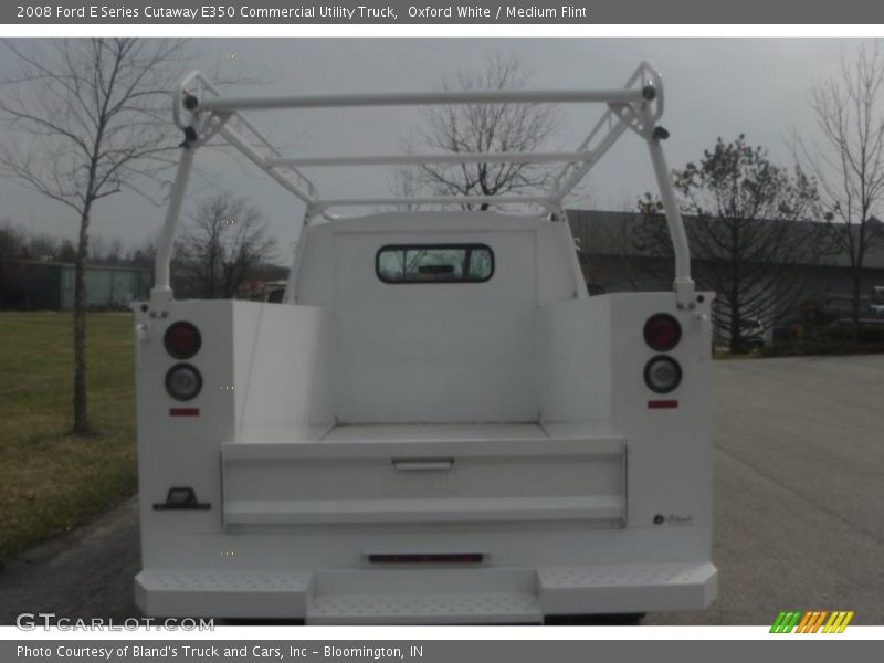 Oxford White / Medium Flint 2008 Ford E Series Cutaway E350 Commercial Utility Truck