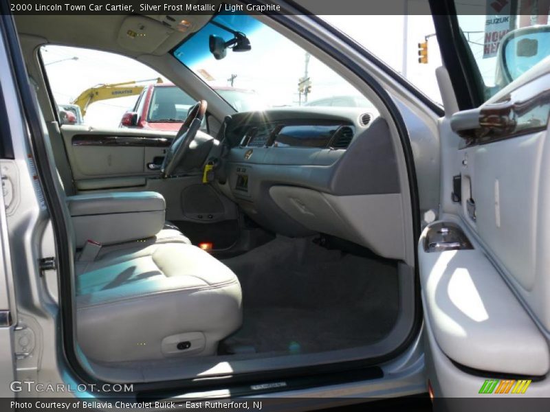 Silver Frost Metallic / Light Graphite 2000 Lincoln Town Car Cartier