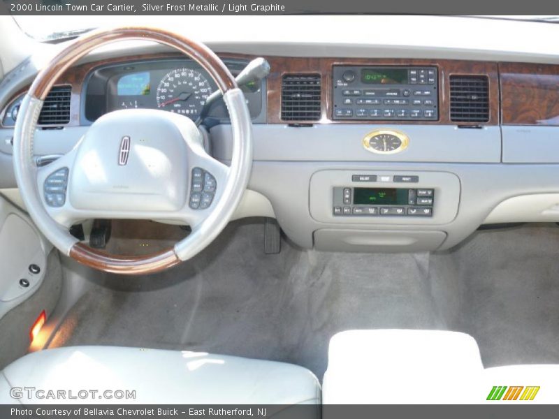Silver Frost Metallic / Light Graphite 2000 Lincoln Town Car Cartier
