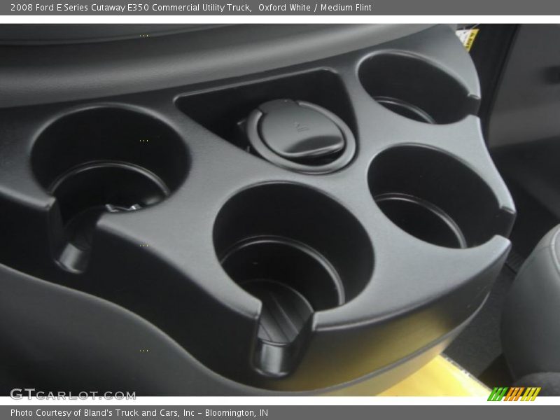 Oxford White / Medium Flint 2008 Ford E Series Cutaway E350 Commercial Utility Truck