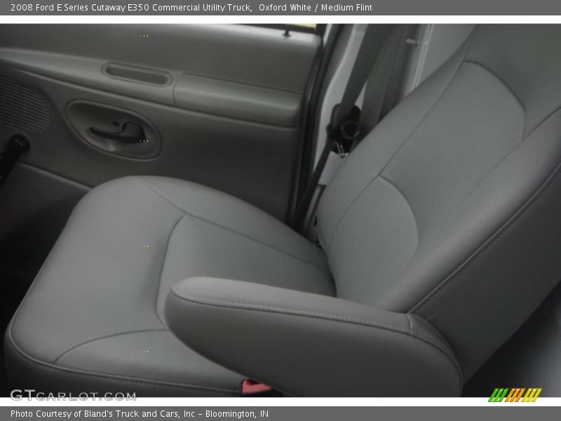 Oxford White / Medium Flint 2008 Ford E Series Cutaway E350 Commercial Utility Truck