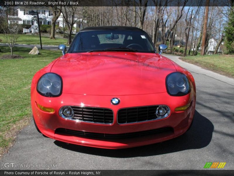 Bright Red / Black 2003 BMW Z8 Roadster