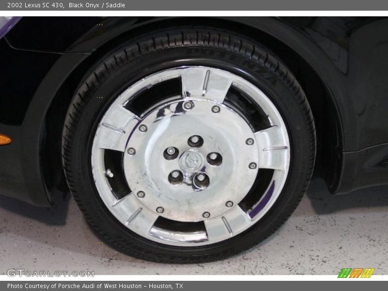 Black Onyx / Saddle 2002 Lexus SC 430