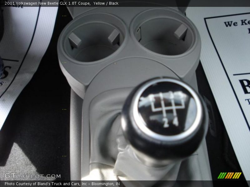 Yellow / Black 2001 Volkswagen New Beetle GLX 1.8T Coupe