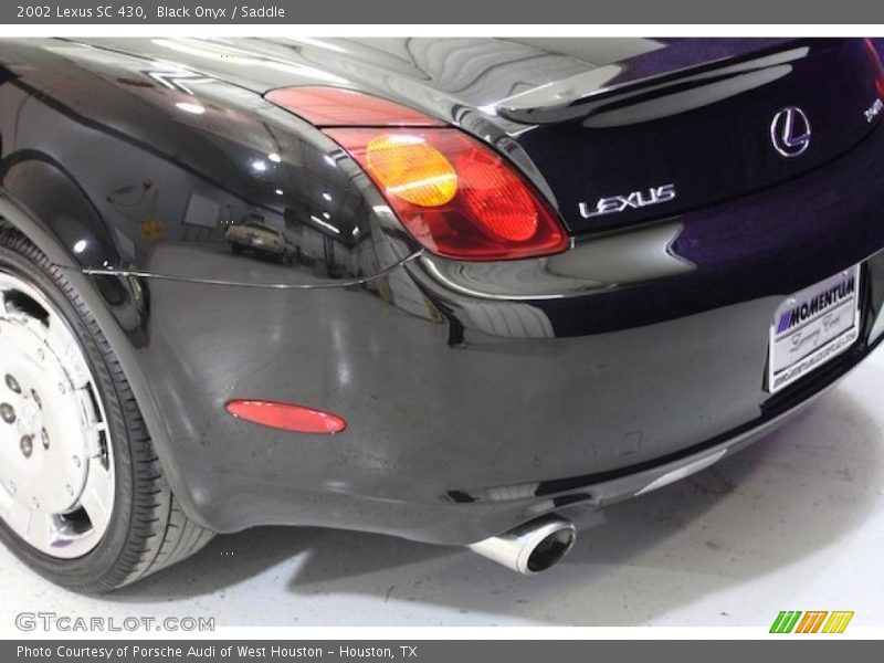 Black Onyx / Saddle 2002 Lexus SC 430