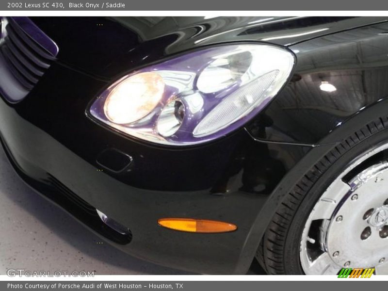 Black Onyx / Saddle 2002 Lexus SC 430