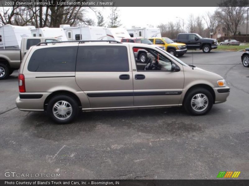 Light Sandrift Metallic / Neutral 2003 Chevrolet Venture LT
