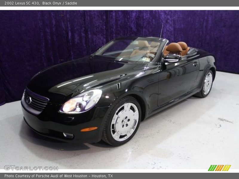Black Onyx / Saddle 2002 Lexus SC 430
