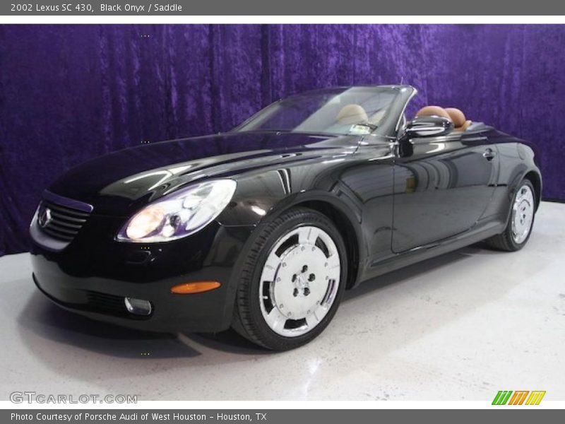 Black Onyx / Saddle 2002 Lexus SC 430