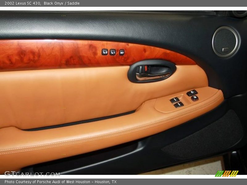 Black Onyx / Saddle 2002 Lexus SC 430
