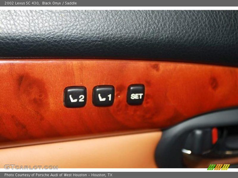 Black Onyx / Saddle 2002 Lexus SC 430