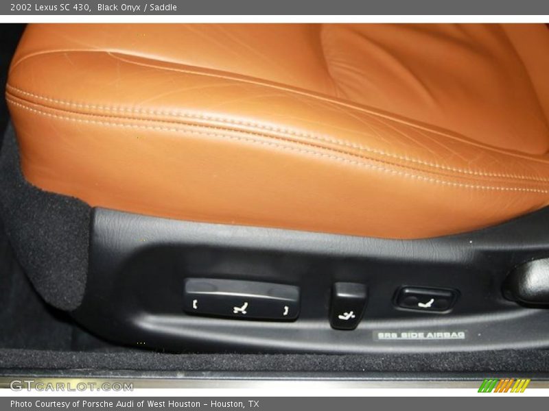 Black Onyx / Saddle 2002 Lexus SC 430