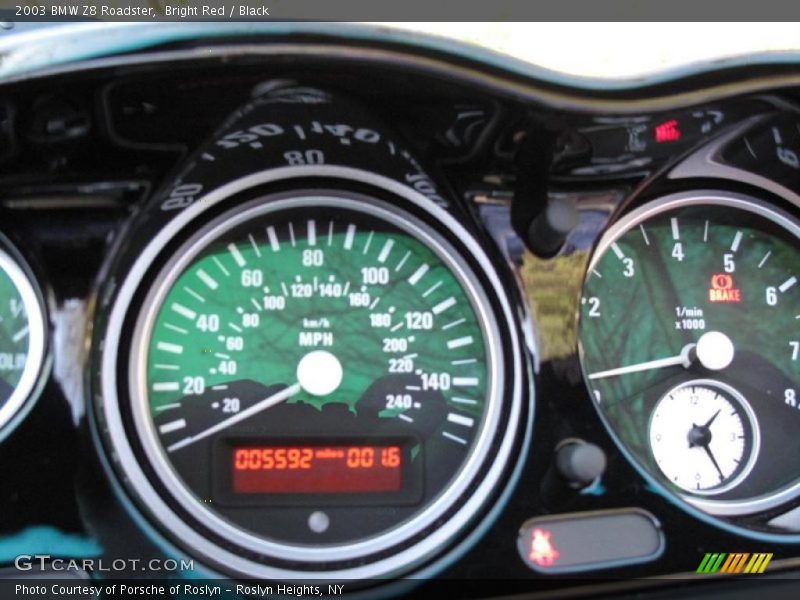 Bright Red / Black 2003 BMW Z8 Roadster