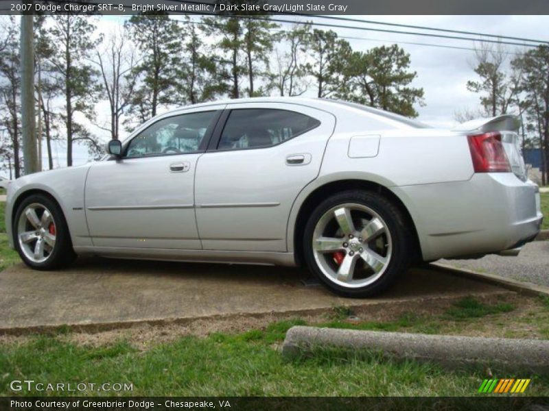 Bright Silver Metallic / Dark Slate Gray/Light Slate Gray 2007 Dodge Charger SRT-8