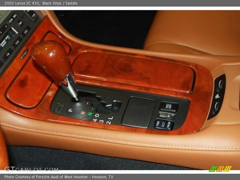 Black Onyx / Saddle 2002 Lexus SC 430