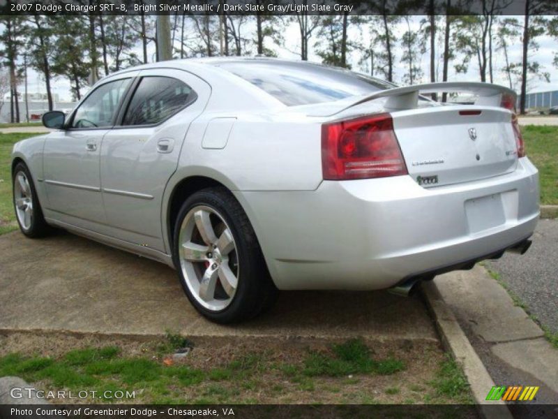 Bright Silver Metallic / Dark Slate Gray/Light Slate Gray 2007 Dodge Charger SRT-8