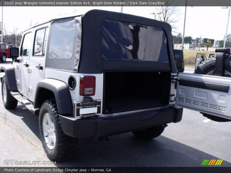 Bright Silver Metallic / Dark Slate Gray/Blue 2010 Jeep Wrangler Unlimited Islander Edition 4x4