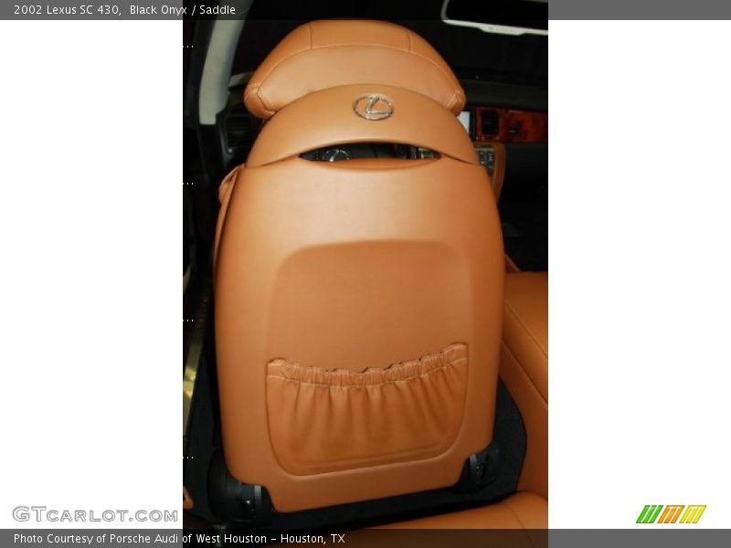 Black Onyx / Saddle 2002 Lexus SC 430