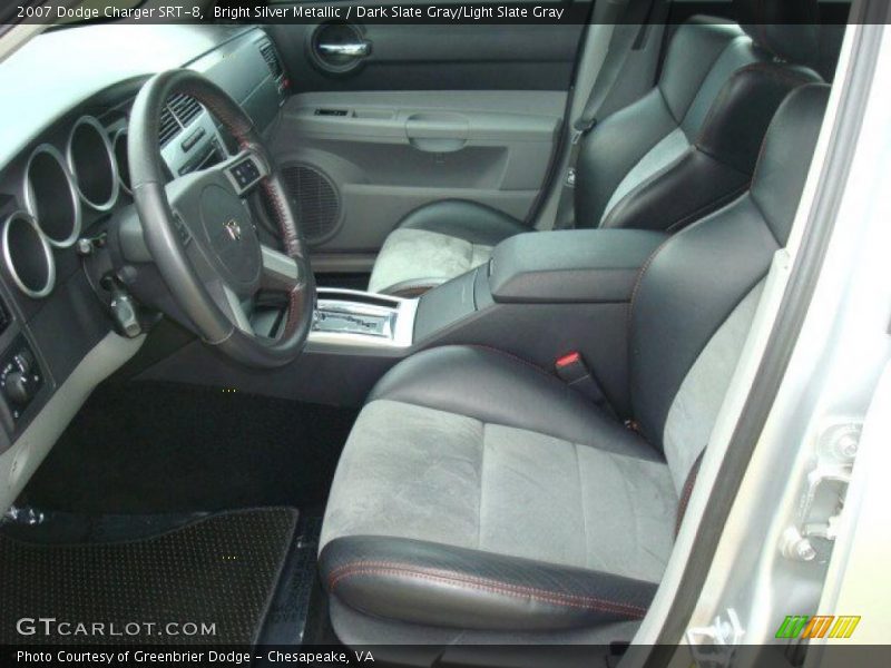 Bright Silver Metallic / Dark Slate Gray/Light Slate Gray 2007 Dodge Charger SRT-8