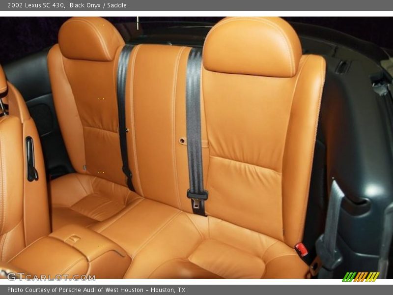 Black Onyx / Saddle 2002 Lexus SC 430