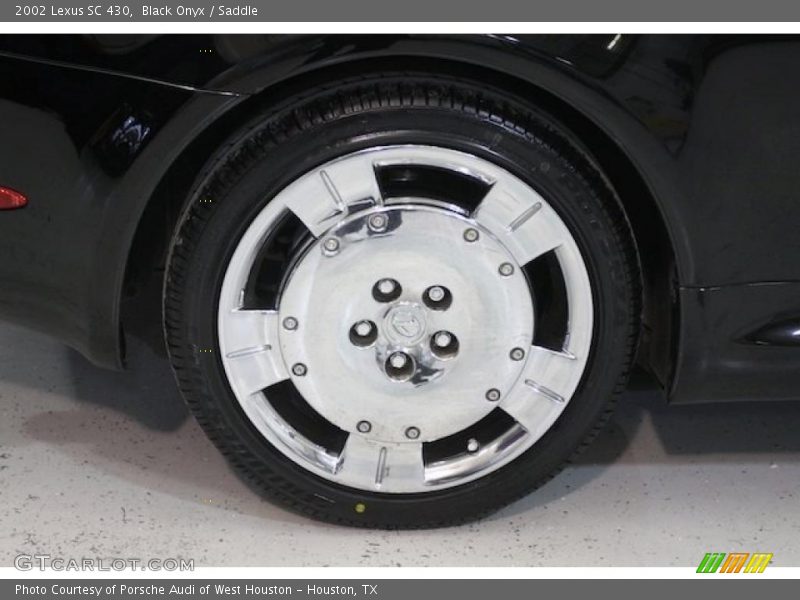 Black Onyx / Saddle 2002 Lexus SC 430