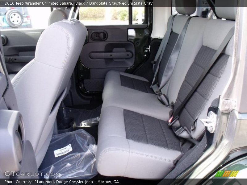 Black / Dark Slate Gray/Medium Slate Gray 2010 Jeep Wrangler Unlimited Sahara