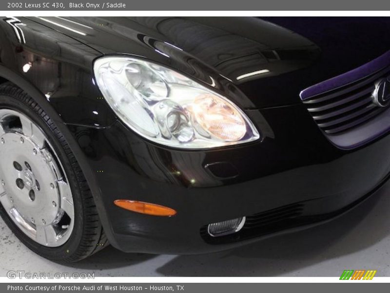 Black Onyx / Saddle 2002 Lexus SC 430