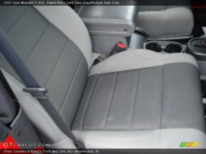 Flame Red / Dark Slate Gray/Medium Slate Gray 2007 Jeep Wrangler X 4x4