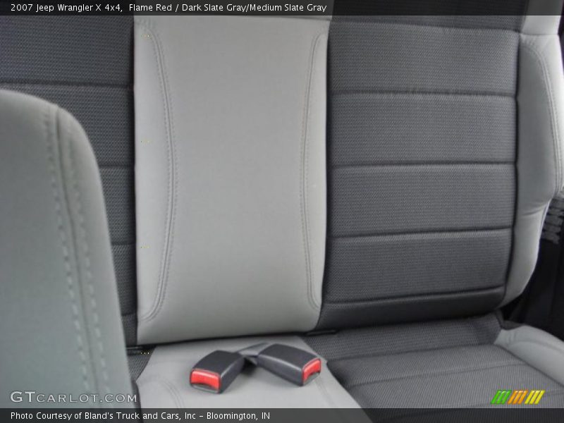Flame Red / Dark Slate Gray/Medium Slate Gray 2007 Jeep Wrangler X 4x4