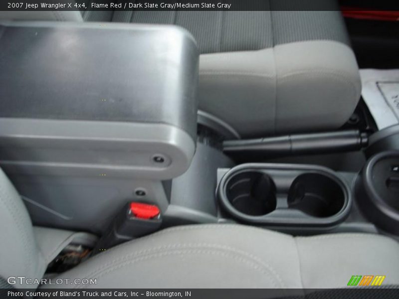 Flame Red / Dark Slate Gray/Medium Slate Gray 2007 Jeep Wrangler X 4x4