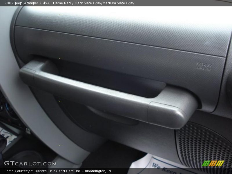 Flame Red / Dark Slate Gray/Medium Slate Gray 2007 Jeep Wrangler X 4x4