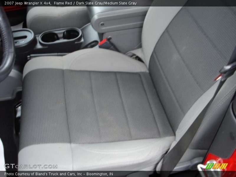 Flame Red / Dark Slate Gray/Medium Slate Gray 2007 Jeep Wrangler X 4x4