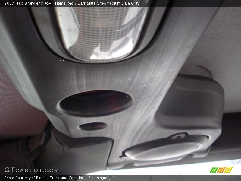 Flame Red / Dark Slate Gray/Medium Slate Gray 2007 Jeep Wrangler X 4x4