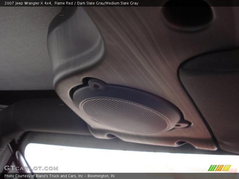 Flame Red / Dark Slate Gray/Medium Slate Gray 2007 Jeep Wrangler X 4x4