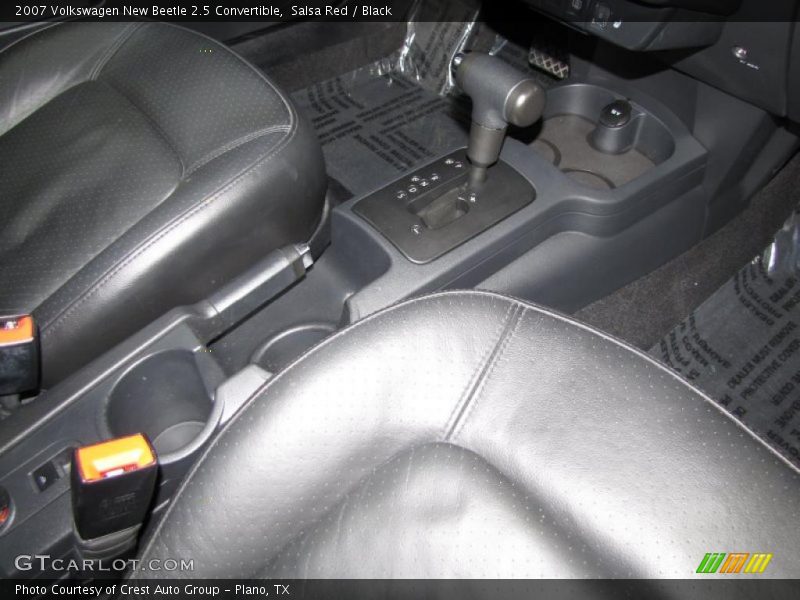 Salsa Red / Black 2007 Volkswagen New Beetle 2.5 Convertible