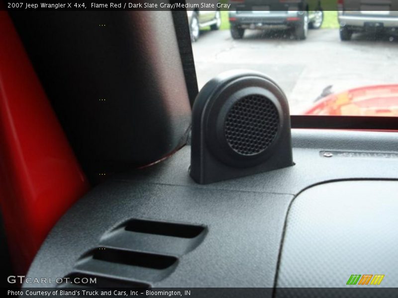 Flame Red / Dark Slate Gray/Medium Slate Gray 2007 Jeep Wrangler X 4x4