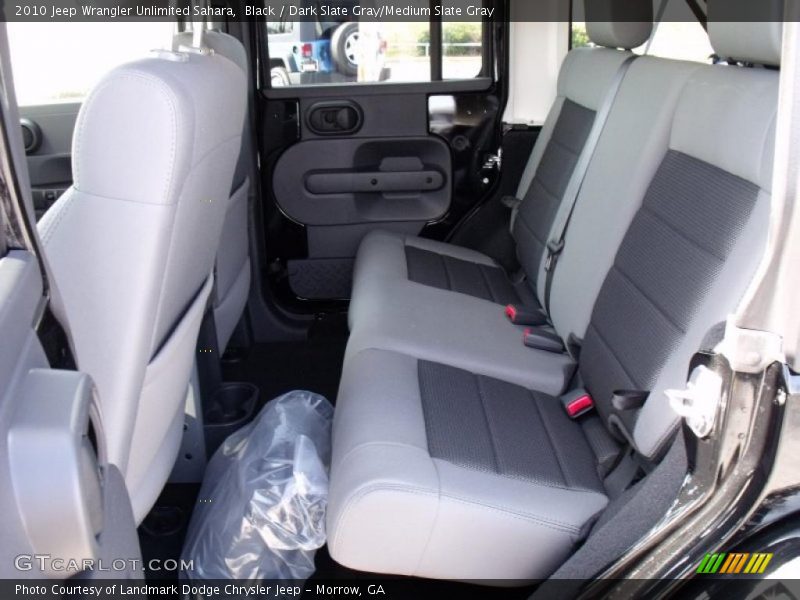 Black / Dark Slate Gray/Medium Slate Gray 2010 Jeep Wrangler Unlimited Sahara