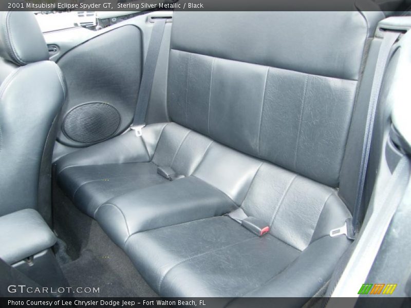 Sterling Silver Metallic / Black 2001 Mitsubishi Eclipse Spyder GT
