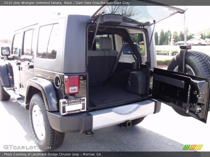 Black / Dark Slate Gray/Medium Slate Gray 2010 Jeep Wrangler Unlimited Sahara
