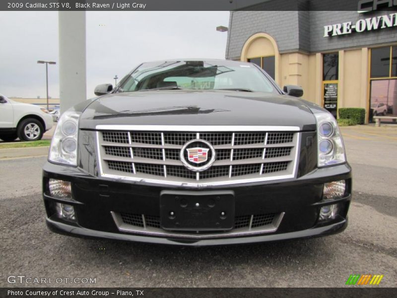 Black Raven / Light Gray 2009 Cadillac STS V8