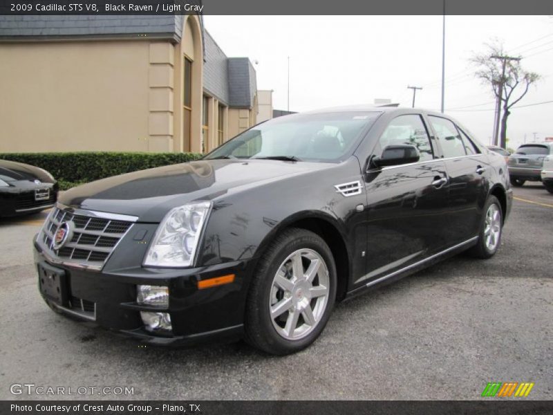 Black Raven / Light Gray 2009 Cadillac STS V8