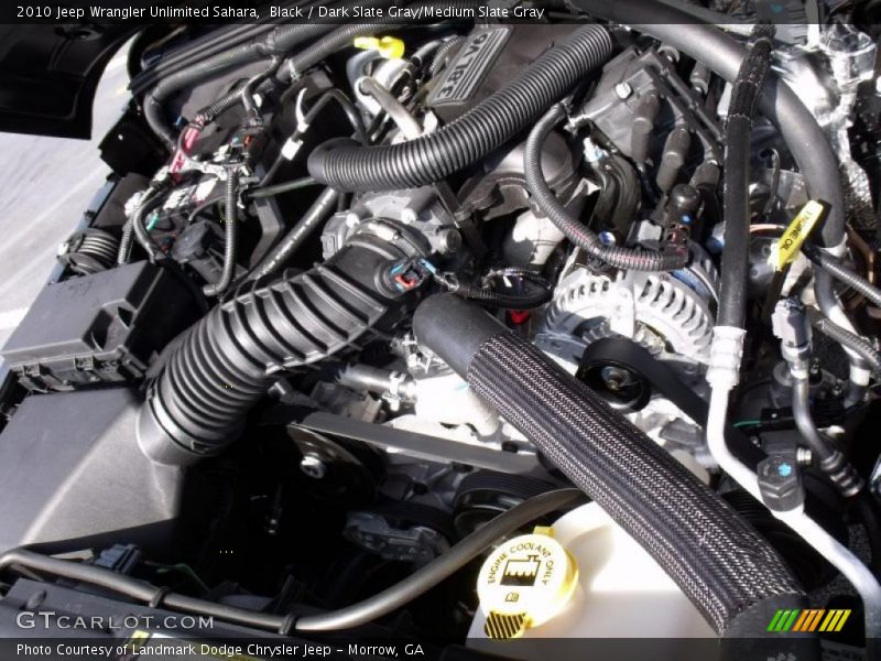 Black / Dark Slate Gray/Medium Slate Gray 2010 Jeep Wrangler Unlimited Sahara
