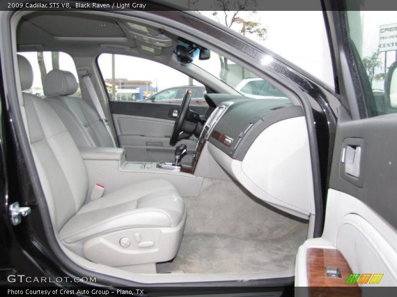 Black Raven / Light Gray 2009 Cadillac STS V8
