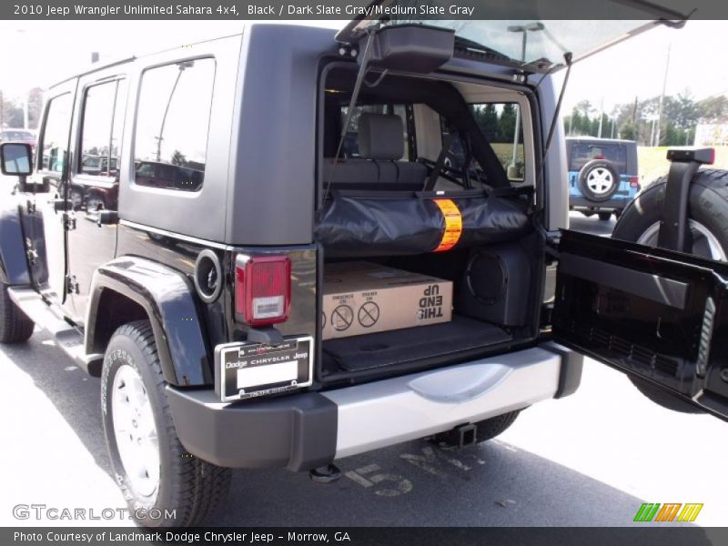Black / Dark Slate Gray/Medium Slate Gray 2010 Jeep Wrangler Unlimited Sahara 4x4