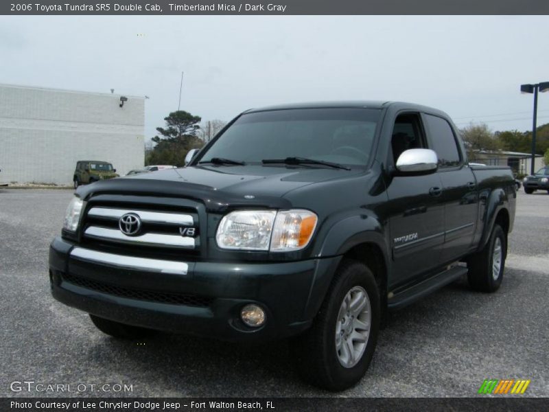 Timberland Mica / Dark Gray 2006 Toyota Tundra SR5 Double Cab