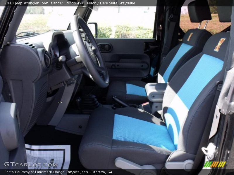 Black / Dark Slate Gray/Blue 2010 Jeep Wrangler Sport Islander Edition 4x4