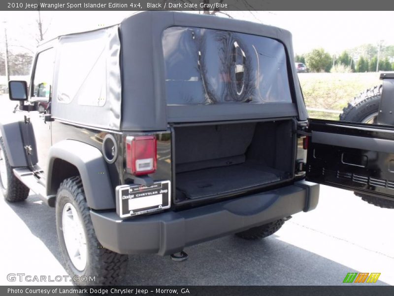 Black / Dark Slate Gray/Blue 2010 Jeep Wrangler Sport Islander Edition 4x4