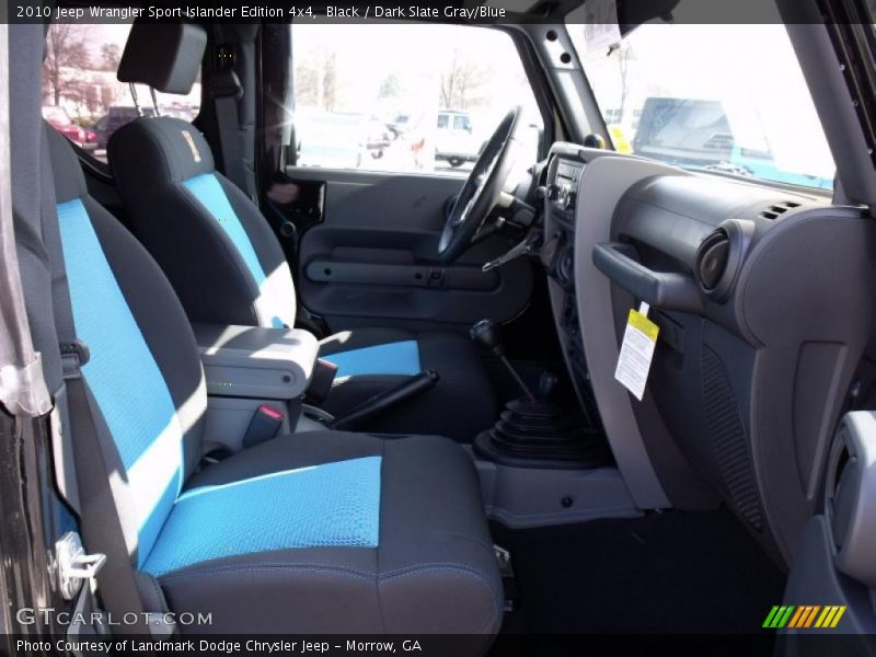 Black / Dark Slate Gray/Blue 2010 Jeep Wrangler Sport Islander Edition 4x4